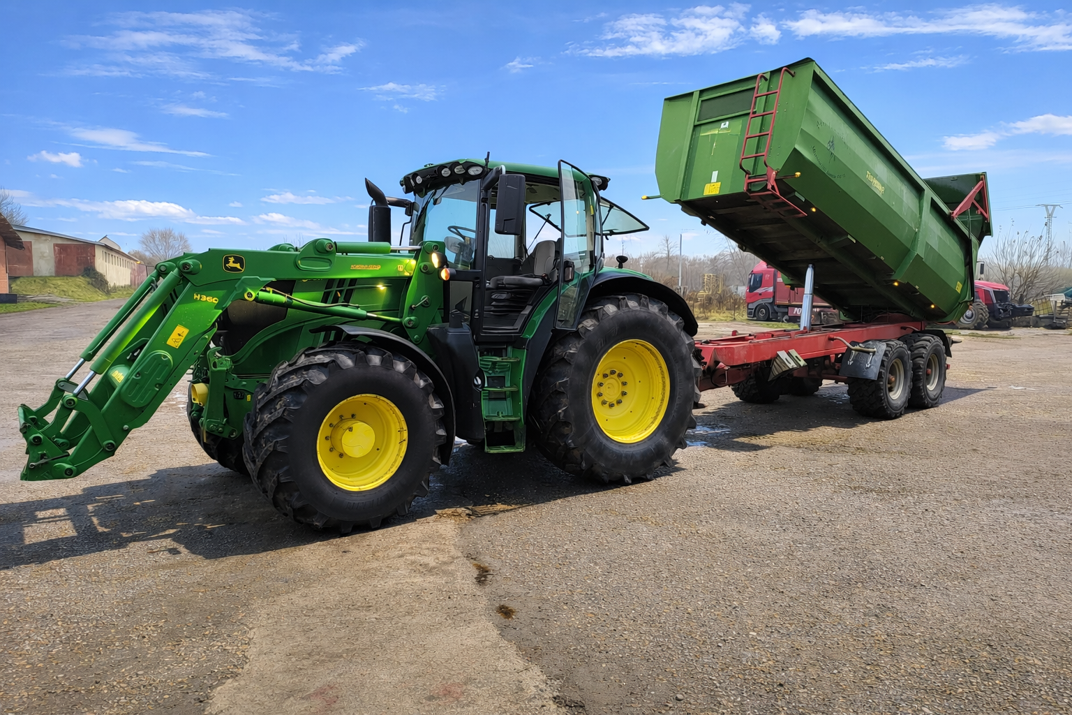 Manipulácia s výklopným návesom